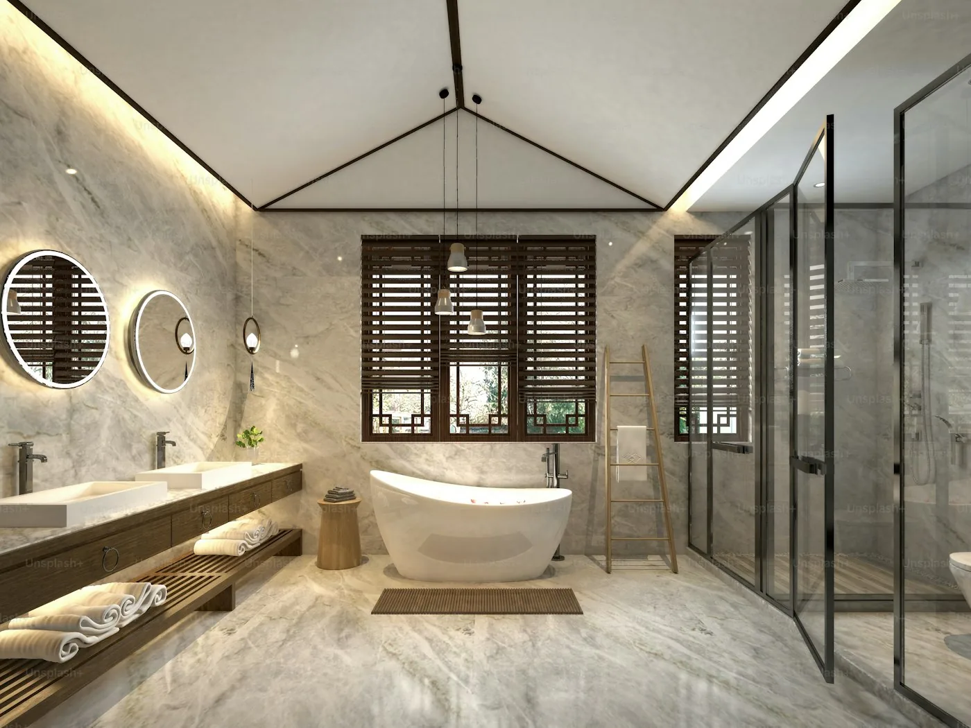 Luxueuze hotelbadkamer